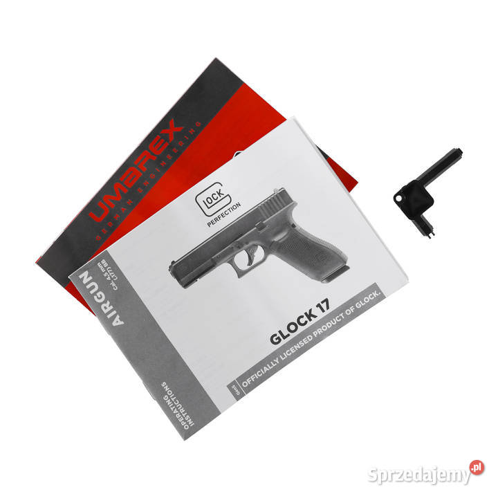 Pistolet wiatrówka Glock 17 gen 5 45 mm zielony Warszawa