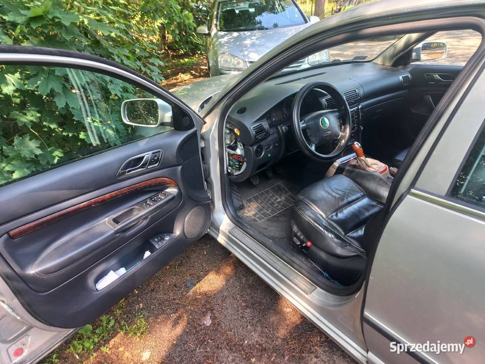 Skoda Superb 28 LPG welurowa tapicerka Ciechocinek