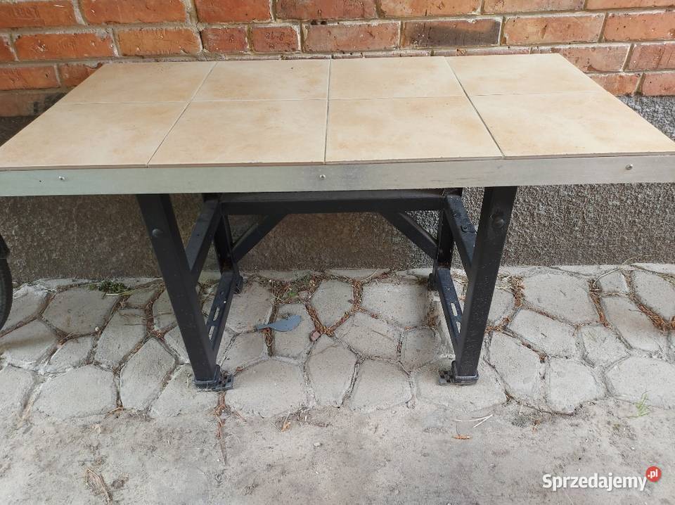 Stolik ogrodowy solidny wytrzymały Sędziejowice