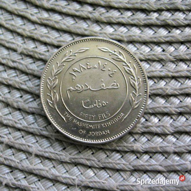 Jordania 50 Filsów 1984r Kalisz sprzedam