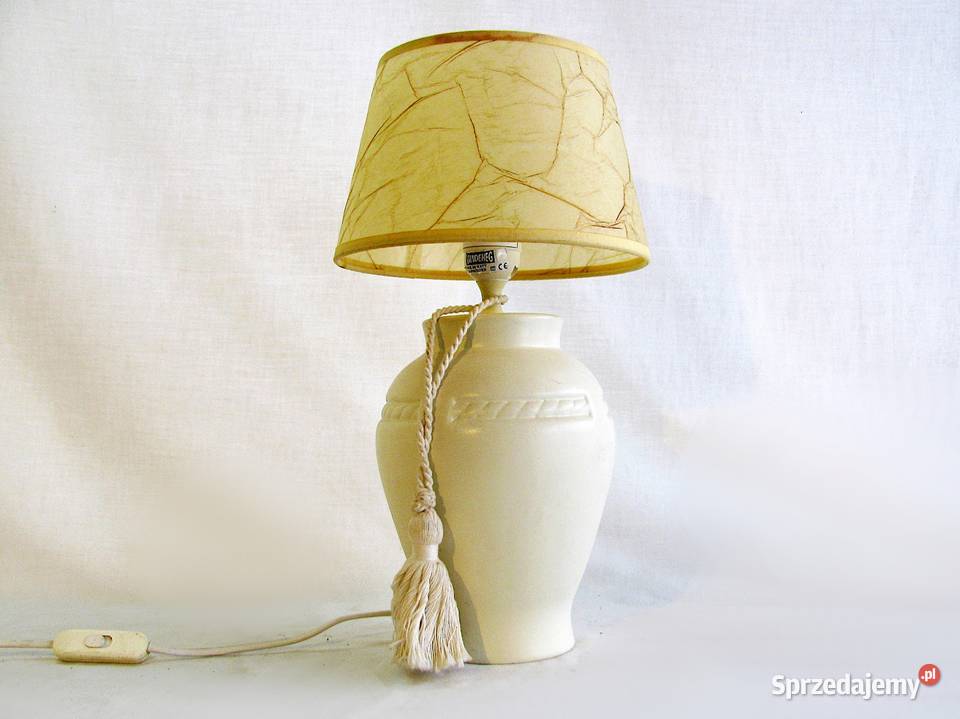 Lampka nocna ceramiczna Beczułka III zachodniopomorskie Szczecinek