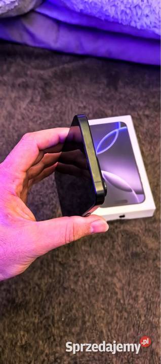 Iphone 16 pro 256 black ttanum Apple / iPhone mazowieckie