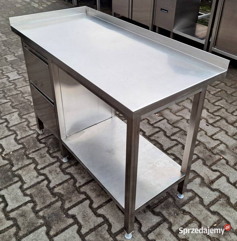 STÓŁ GASTRO Z SZUFLADAMI PÓŁKĄ 1306085 M1364N Nowe Skalmierzyce sprzedam