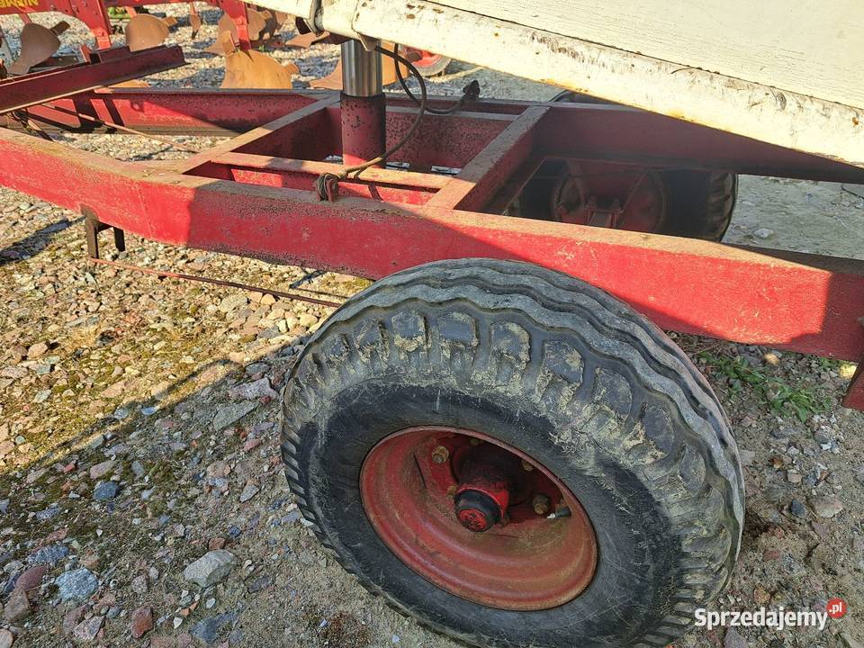 Przyczepa wywrotka 3 stronna 1 osiową z Niemiec Kłodawa