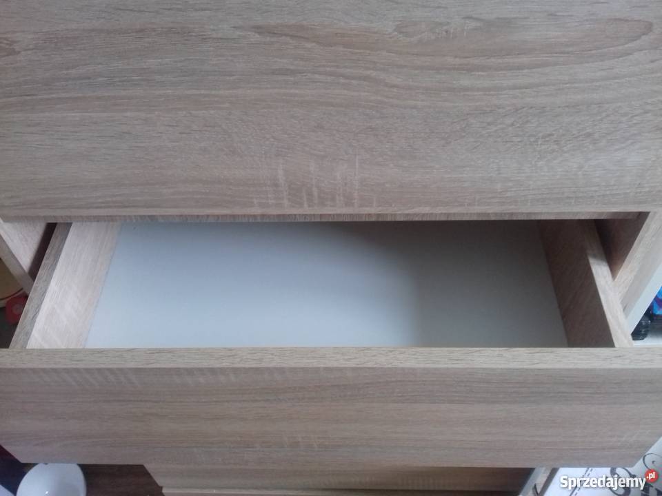 Komoda 5 szuflad dąb sonoma 121x60x40 Kronospan