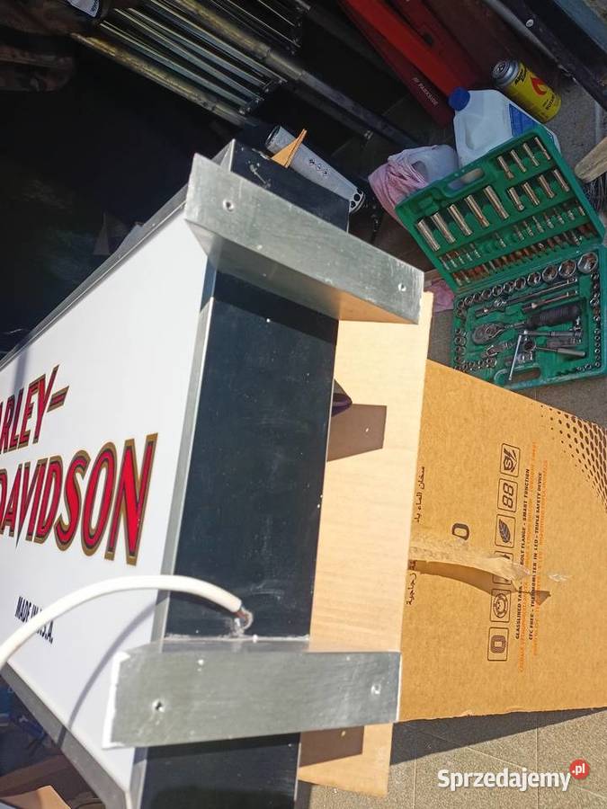 Harley neon Bydgoszcz