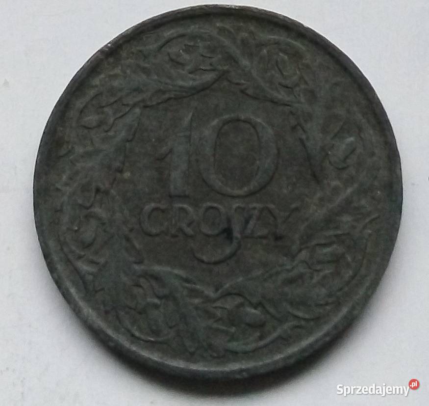 POLSKA10 GROSZY1923 rZn Numizmatyka sprzedam