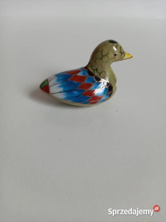 Kaczka ozdobna ceramiczna Vintage Kraków