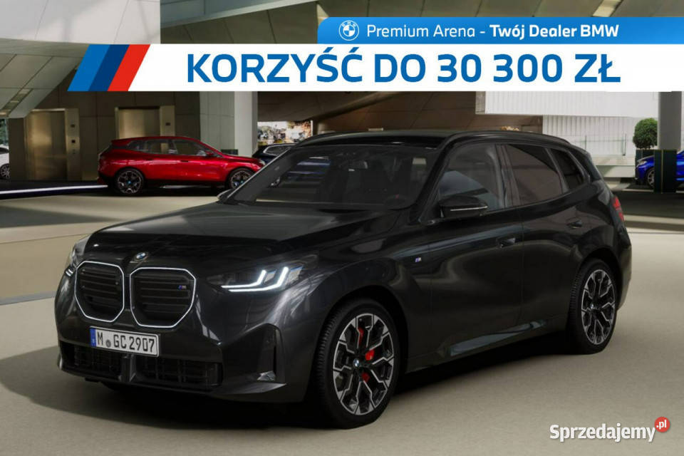 BMW X3 NOWE BMW X3 M50 xDrive G45 2024 światła LED