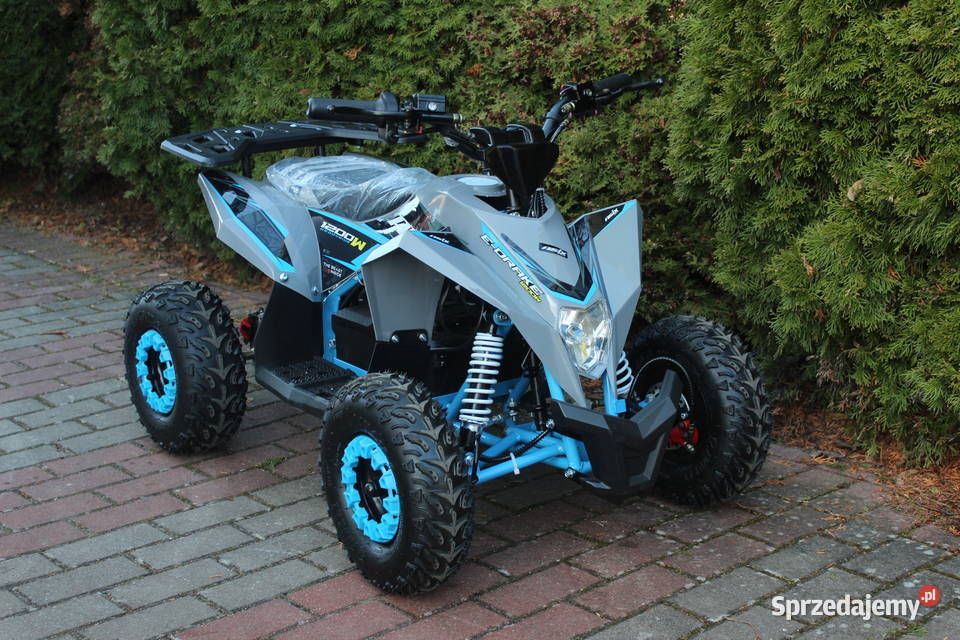 Quad 1200 w ELEKTRYCZNY większa rama raty na nieuszkodzony Goleniów