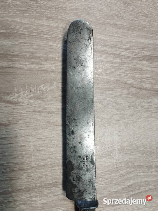 Nóż kuchenny stary Napoleon III Francja Antyki Antyki