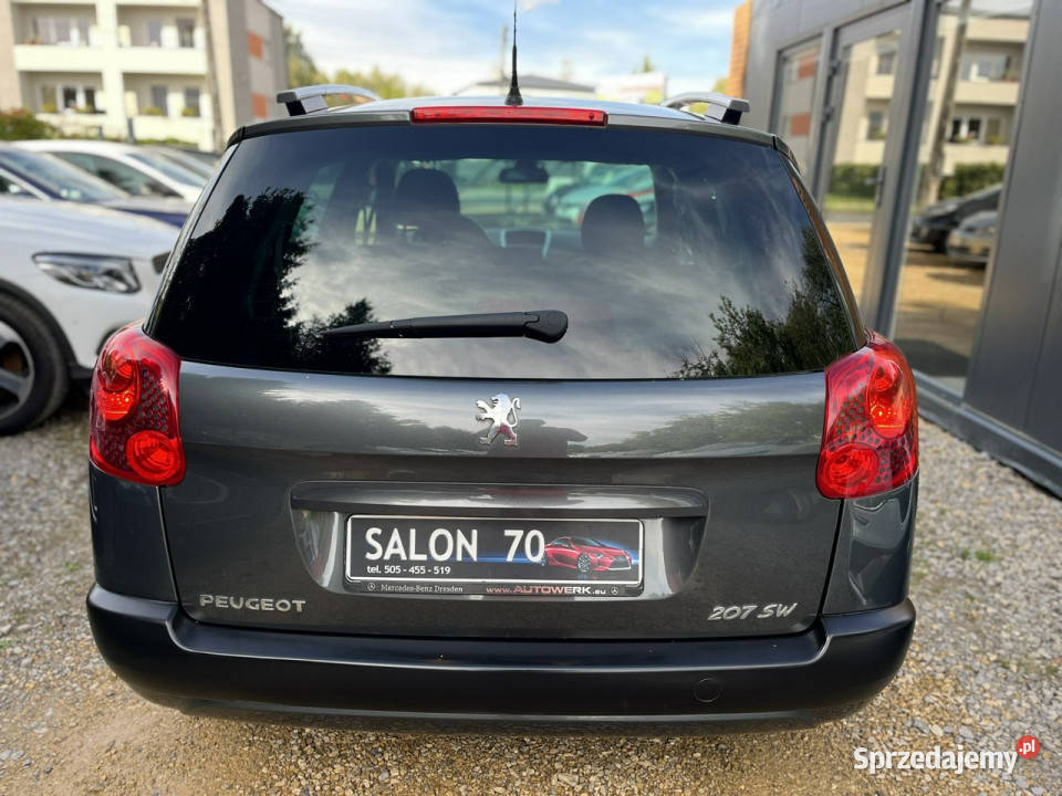 Peugeot 207 SW 14 1wł Klima Panorama Alu El benzyna Częstochowa