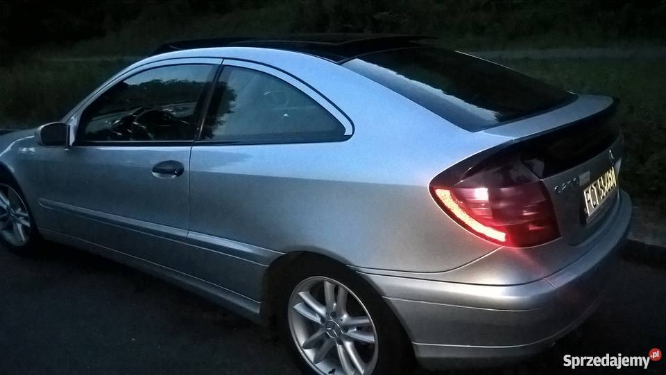 Mercedes c200 kompresor sport coupe lpg Panorama Trzcianka