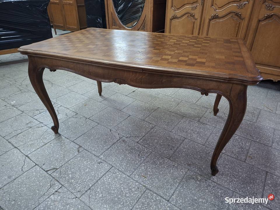 Ładny rozkładany stół ludwikowski Francja Nowy Sącz