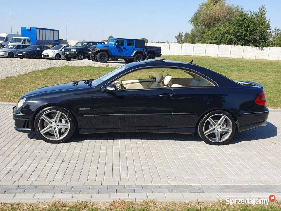 Mercedes CLK 63 AMG 63 AMG Rarytas Idealny Stan podgrzewane fotele Strobice sprzedam