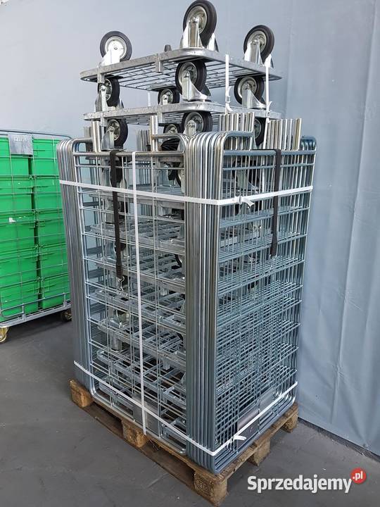 WÓZEK transportowy magazynowy 80x70x180 500 KOŁA Pozostałe Dzierżoniów