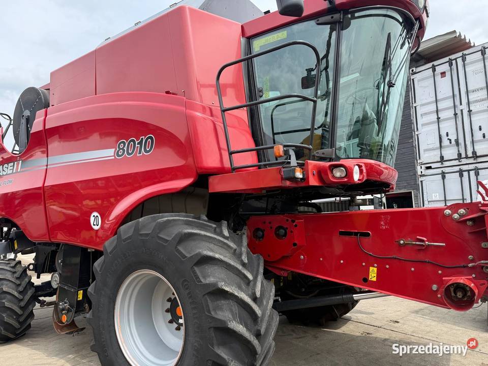 Kombajn zbożowy Case 8010 pro 2007 heder Vario dolnośląskie Nowa Ruda