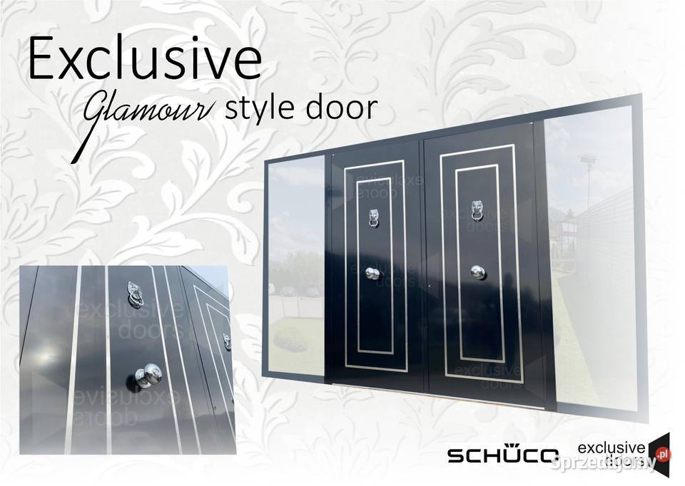 Aluminiowe drzwi wejściowe Schco Design Edition Drzwi i okna