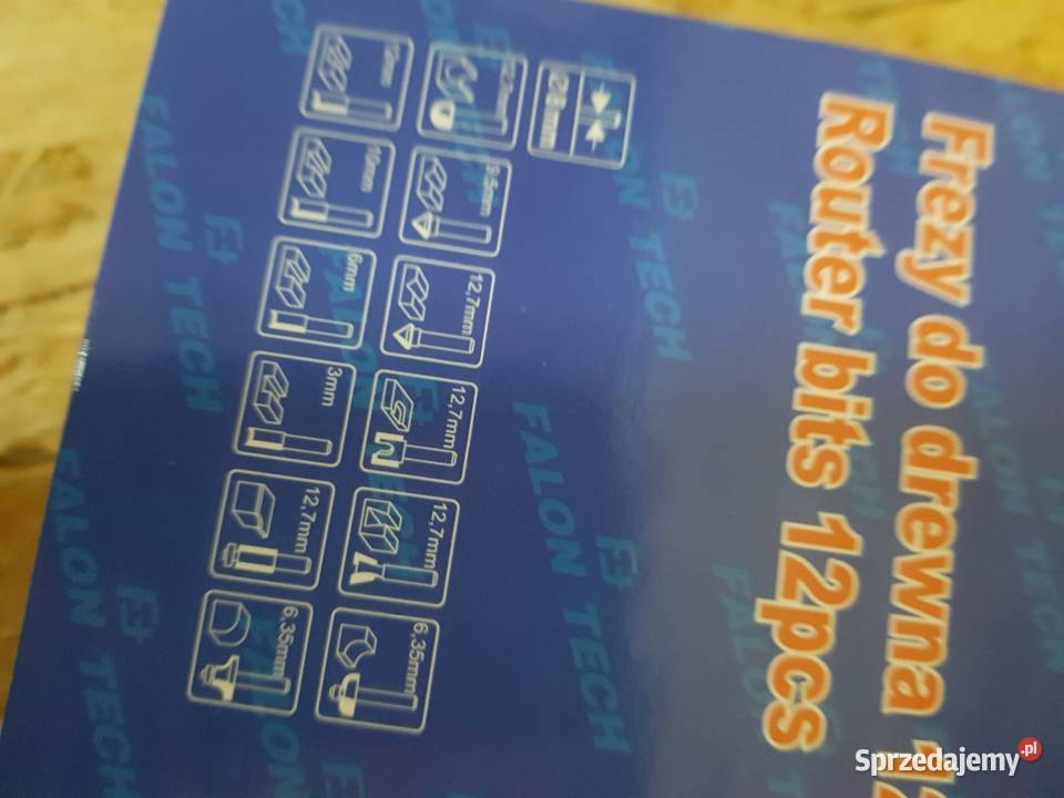 FREZY KSZTAŁTOWE DO DREWNA 12 EL FREZ DO Głogowa