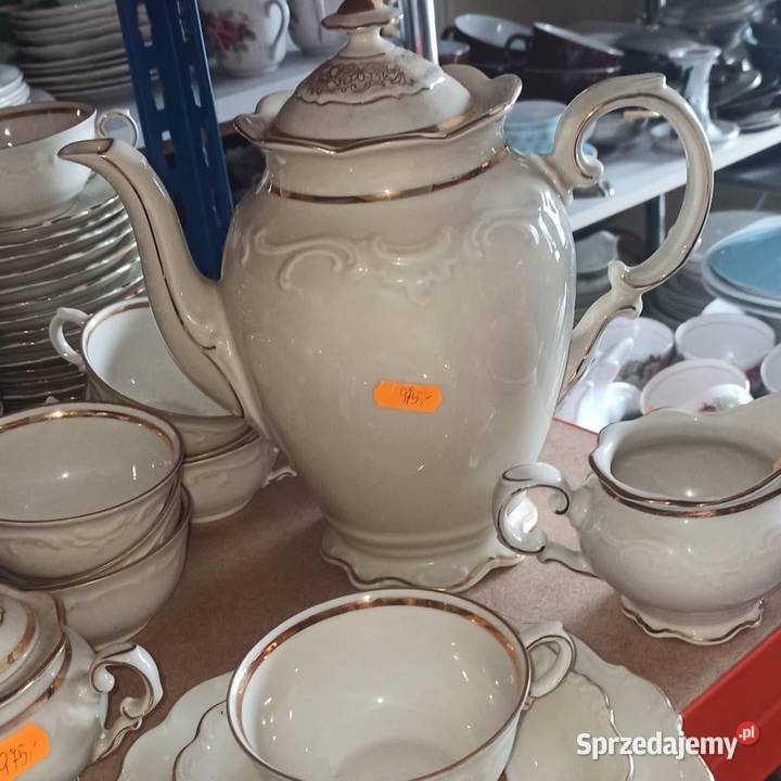 Filizanka z talerzykiem Schumann Germany Ecru Antyki, Sztuka, Kolekcje Gdańsk