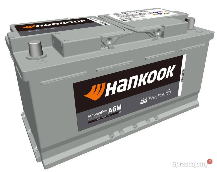 Akumulator Hankook AGM 95Ah 850A P Jelcz-Laskowice sprzedam