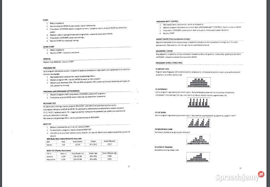 Orbitrek Horizon Fitness SYROS PRO Poznań