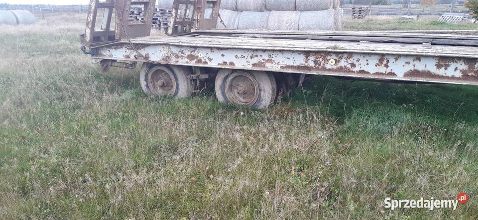 Przyczepa niskopodwoziowa Lawety Lubomierz