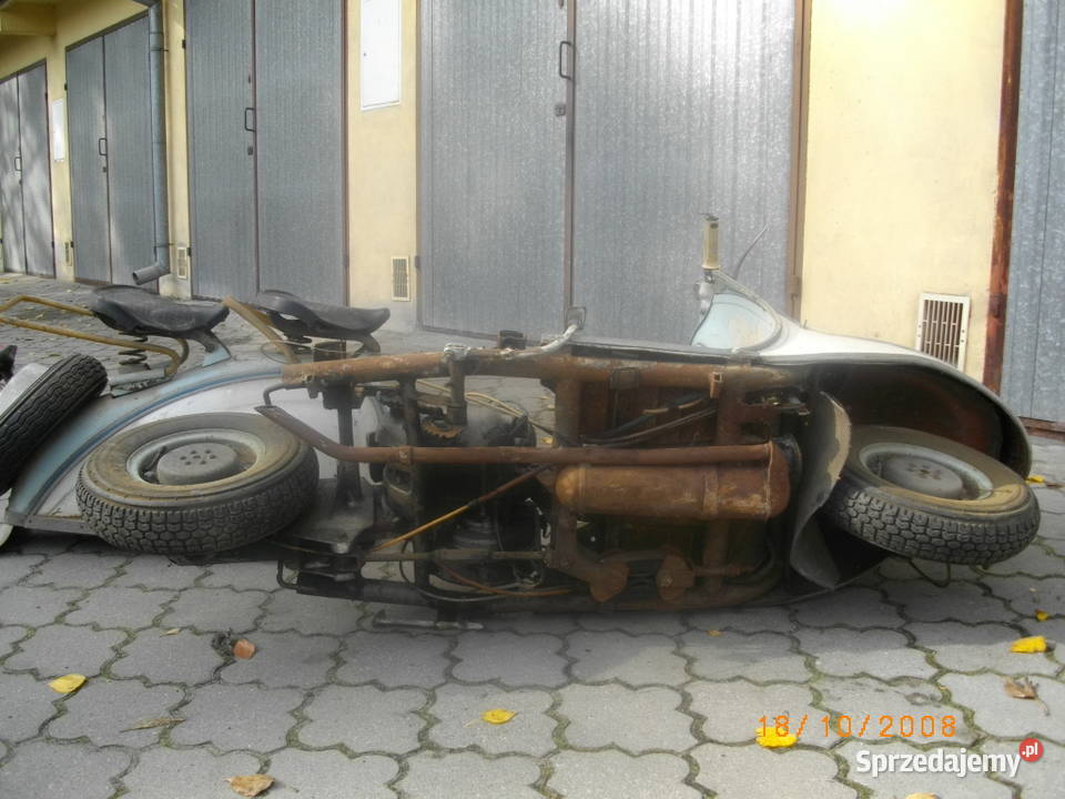 peugeot 157b zabytkowy skuter Rok produkcji 1957 Mrowino