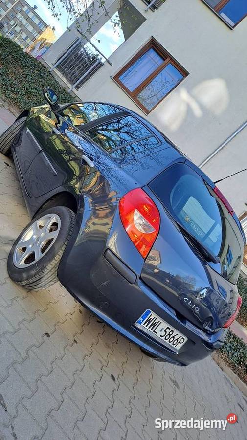 Renault Clio 16 16v 2006 przebieg 175000 Grodzisk Mazowiecki