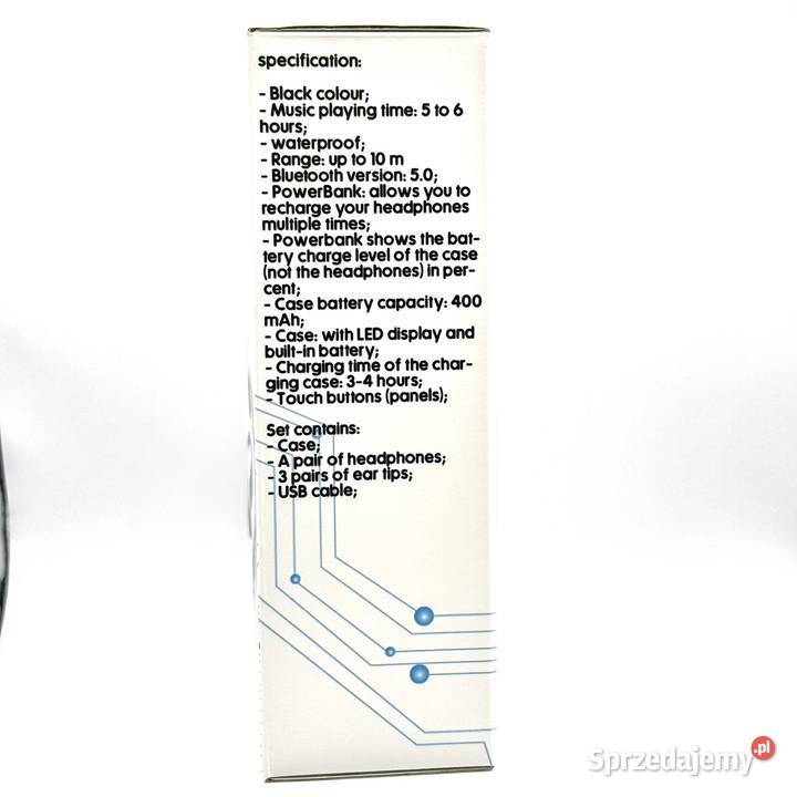 Słuchawki bezprzewodowe Bt Izoxis nowe mazowieckie Warszawa sprzedam