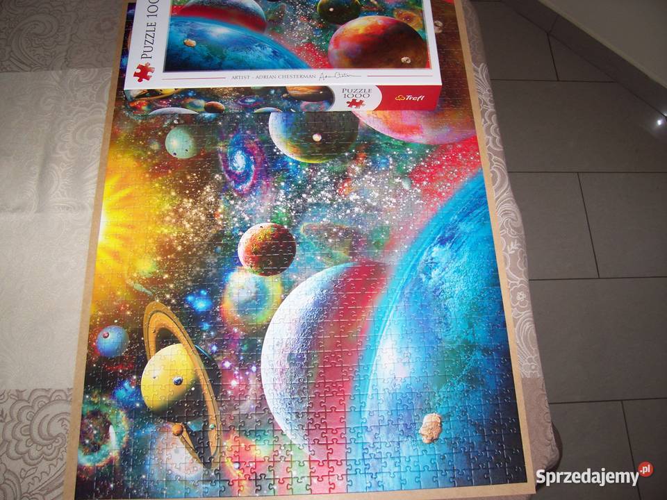Puzzle 1000 elementów x 7 pudełek Trefl nowe Raczynów