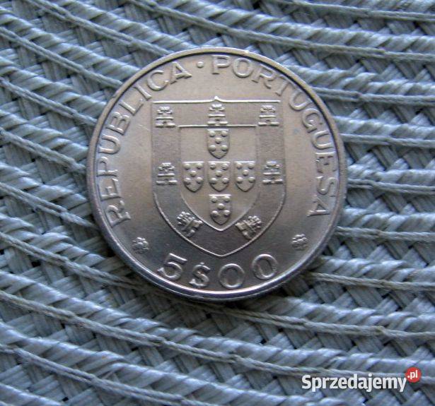 Portugalia 5 Escudo 1983r FAO Światowy program Kalisz