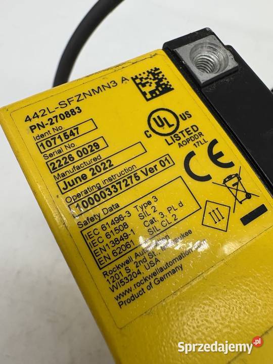 Allen Bradley 442LSFZNMN3 A 1071547 Laser Pozostałe Warszawa