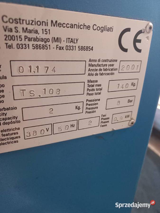 maszyna obuwnicza formowarka cholewek Biznes i Przemysł