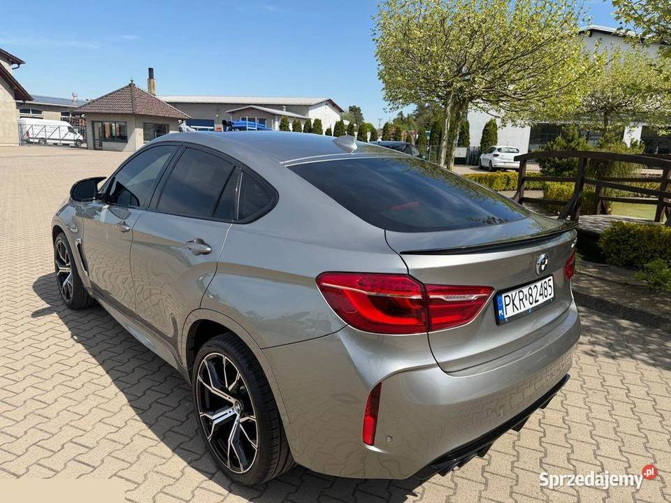 BMW X6M 44 benzyna 575 2017r Stan perfekcyjny Krotoszyn
