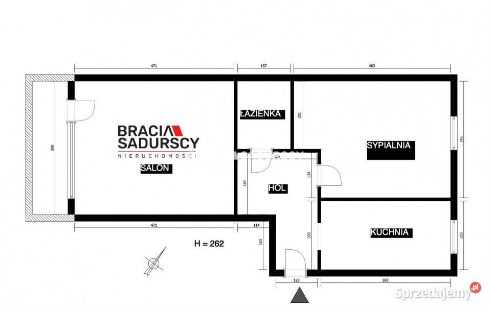 Mieszkanie 49m2 Kraków Rok budowy 1959 Sprzedaż małopolskie