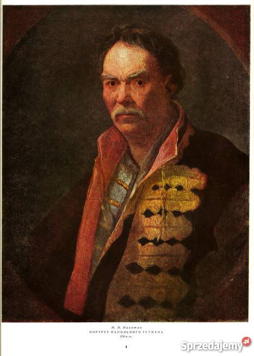 Iwan Nikitin portret Hetmana 1720 r reprodukcja Szczecin