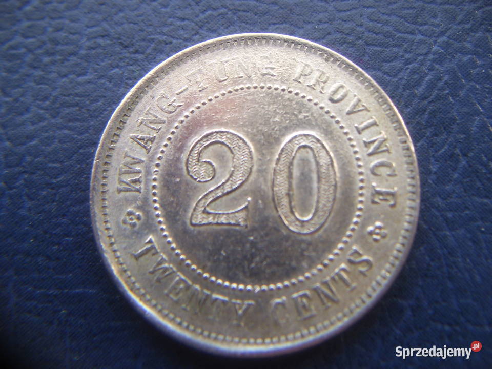 Stare monety 20 cent 1922 Chiny Prowincja podkarpackie Lesko
