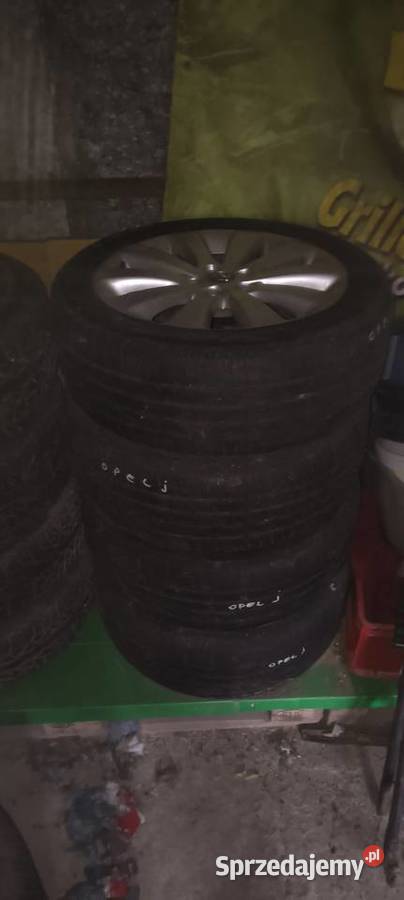 Felgi Aluminiowe 17 OPEL opony letnie małopolskie