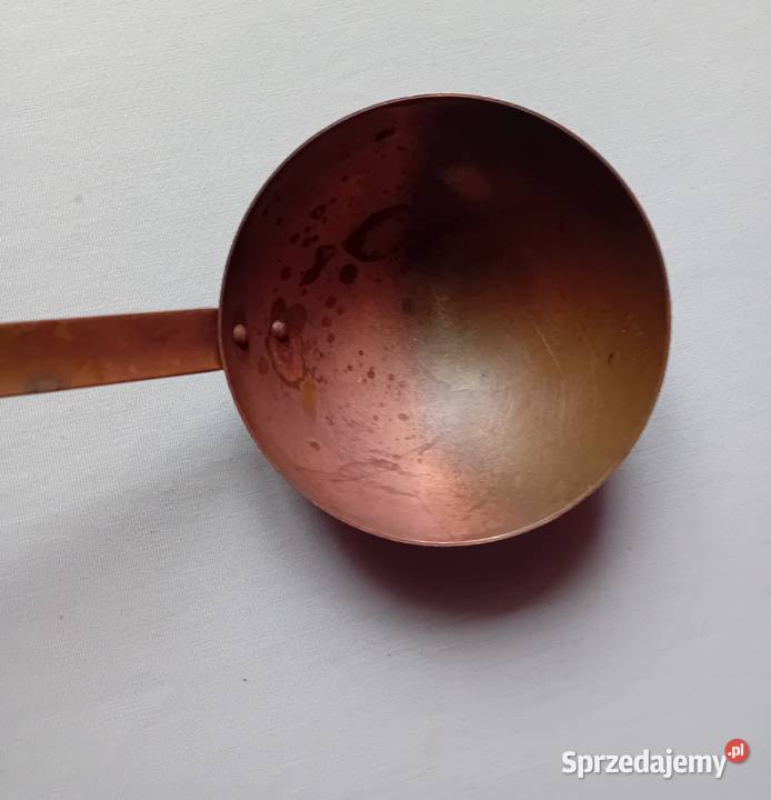 Miedziana chochla pojemność około 300 ml Koźminek