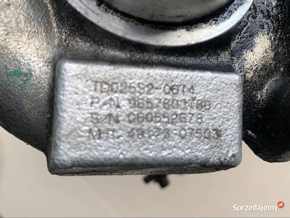 TD025S206T4 turbina turbo sprężarka Ford peugeot Szczecin sprzedam