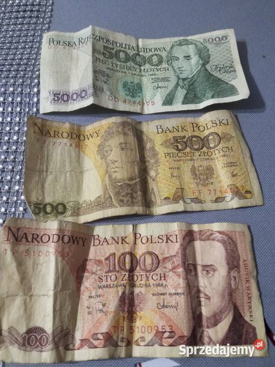 Banknoty z PRL-u