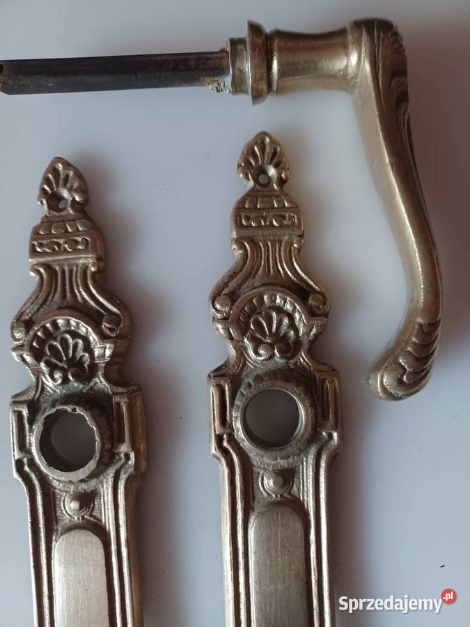 Mosiężne klamki z szyldami Poznań