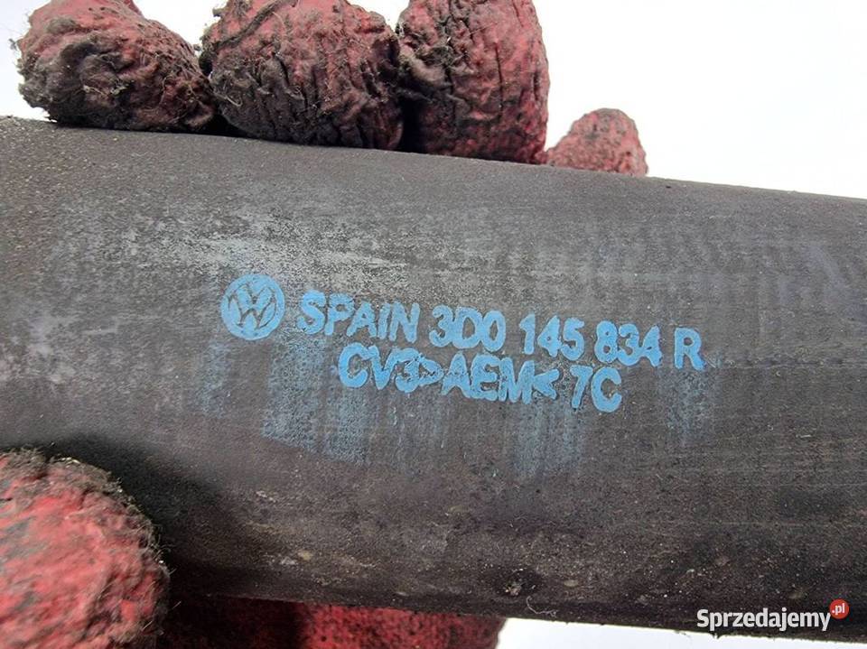 PRZEWÓD RURA DOLOT VOLKSWAGEN PHAETON 3D0145834R kujawsko-pomorskie Lipno