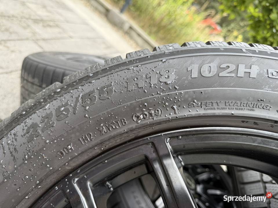 Komplet alufelg z zimowymi oponami Kumho 2255518 Koła Modliborzyce