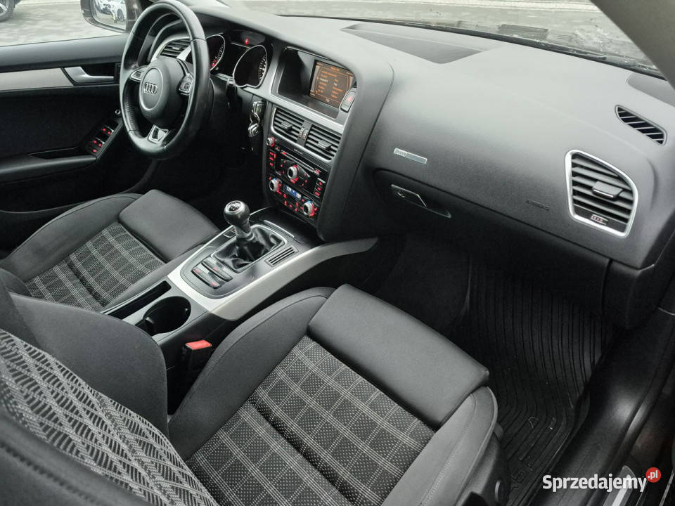 Audi A5 xenon led navi chromy ładny lift 8T Drelów