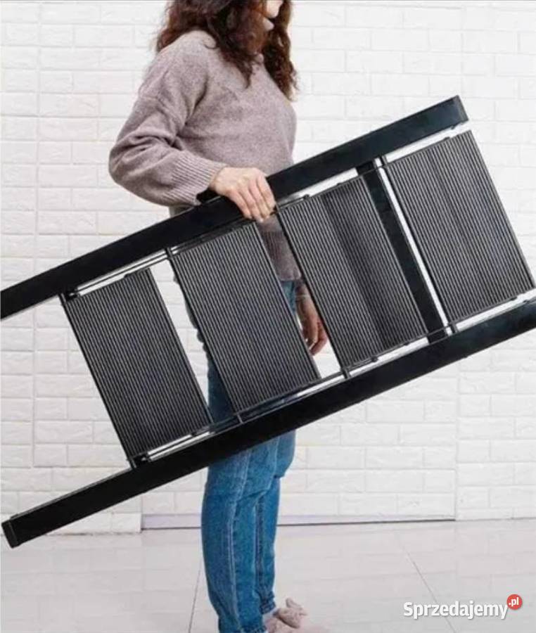 Nowa drabina schodki drabinka 4 stopnie stojak Poraj