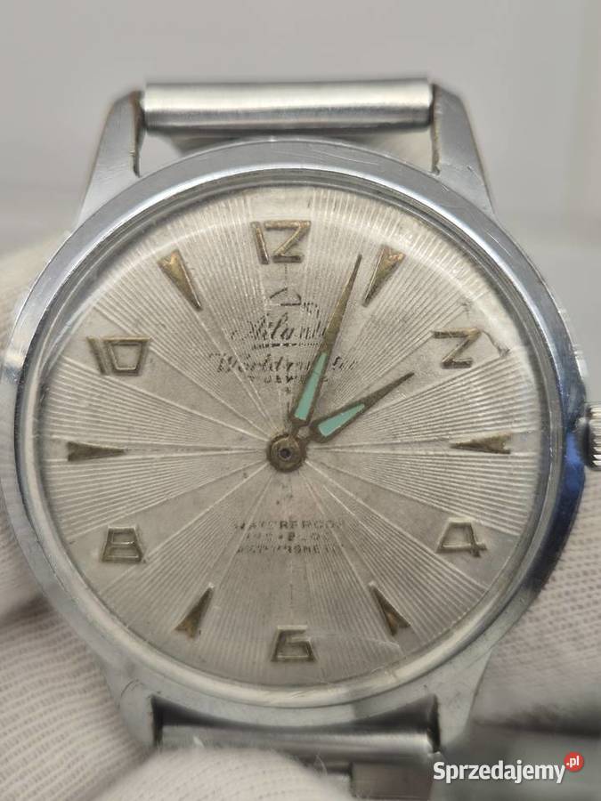 Zegarek vintage Atlantic Worldmaster Chorzów