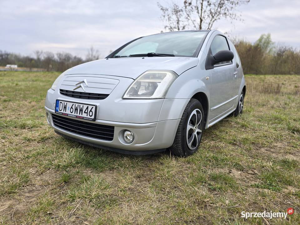 Citroen C2 14 HDi Confort 2006 Długi przegląd Rok produkcji 2006 Wrocław