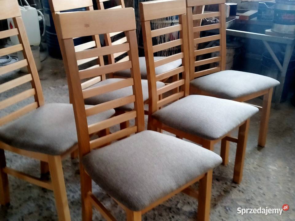 Nowoczesne krzesła bukowe nowe Dom i Ogród Brzeg